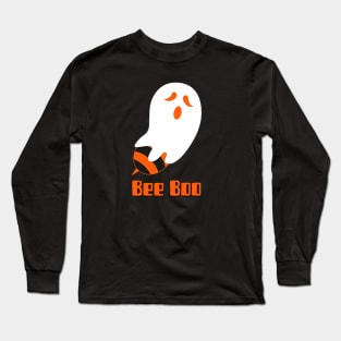 Bee Boo, Funny Spooky Ghost, Halloween shirt, Halloween Shirt Idea, Halloween Shirt Designs, Halloween Boo Shirt Long Sleeve T-Shirt